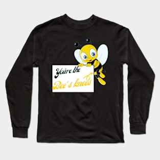 You're the bees knees funny bee yellow Long Sleeve T-Shirt